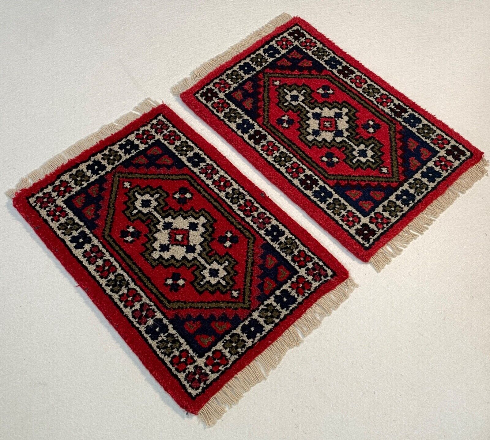 Brücke 40X60 CM Handgeknüpft Automatten Teppich Fußmatten 100% Wolle P26