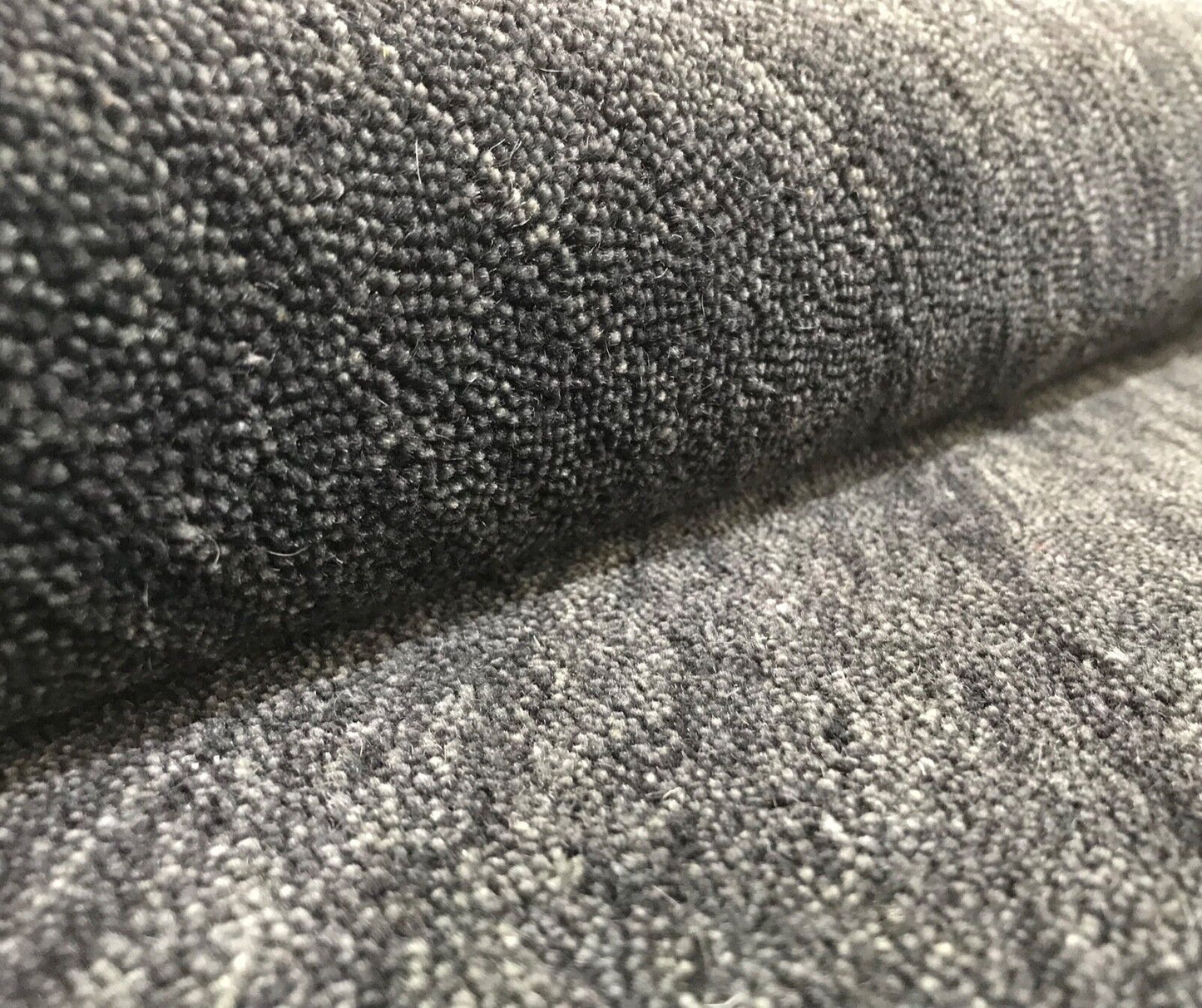 Gabbeh Teppich Schwarz Dunkel Blau Handgefertigt 100% Wolle 200X290 cm G-407
