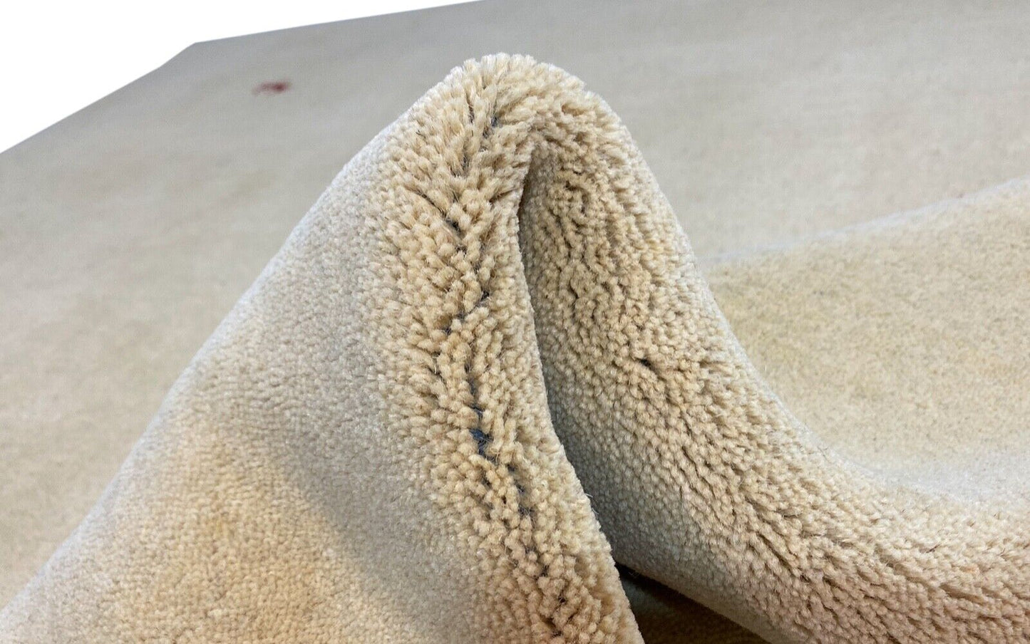 Gabbeh Teppich 100% Wolle 170X240 CM Orientteppich Handgefertigt Loom Beige