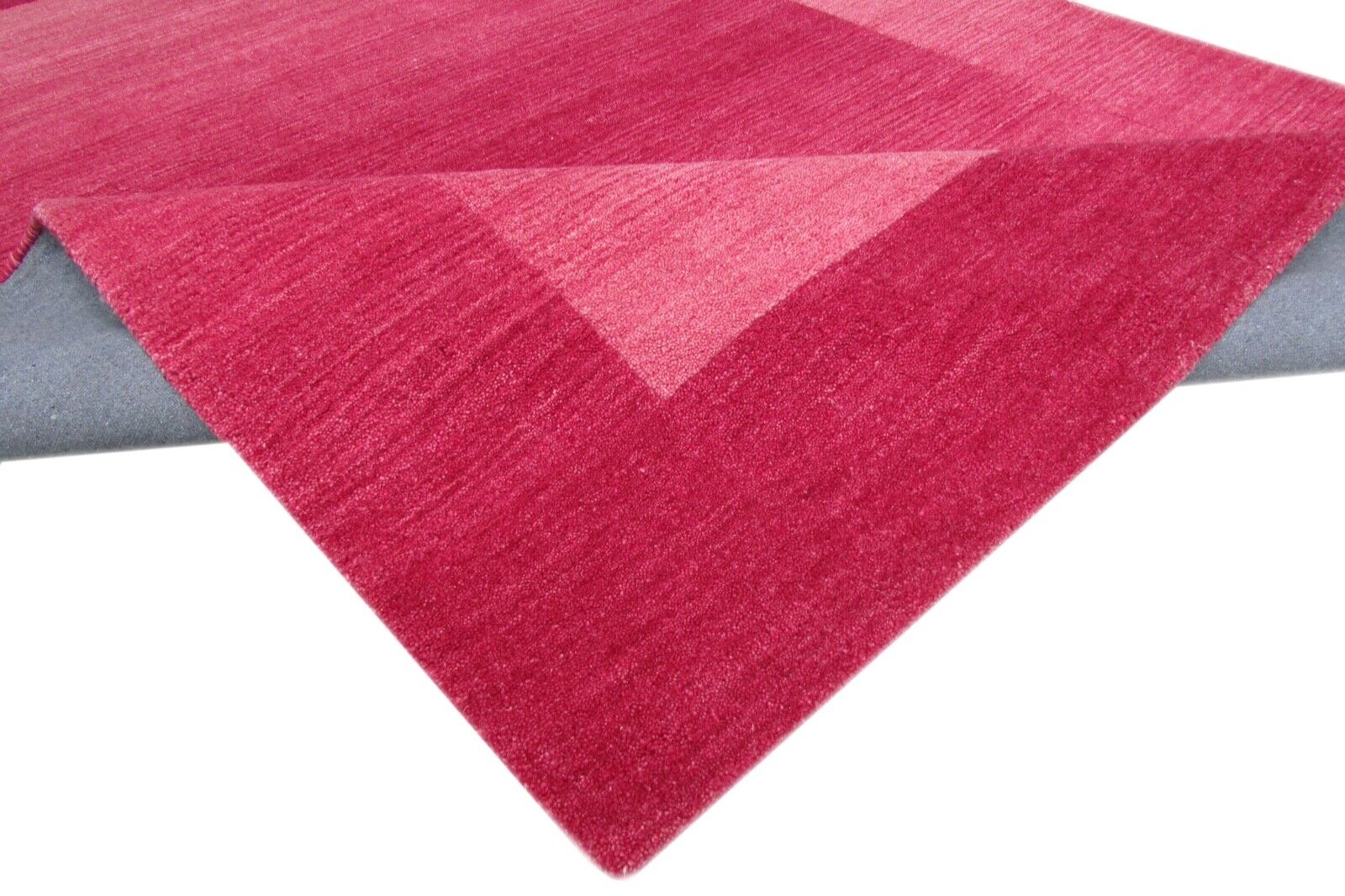 Rosa loom Gabbeh Teppich 100% Wolle 160X230 cm Orientteppich Handgetuftet T899