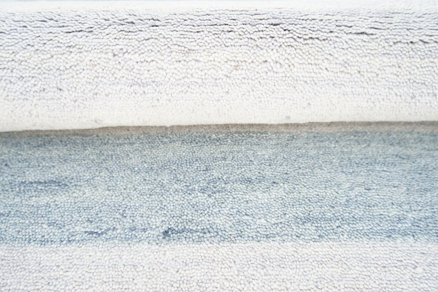 Grau Beige Teppich 120x180 cm 100% Wolle Handgewebt Lori Buff Lr442