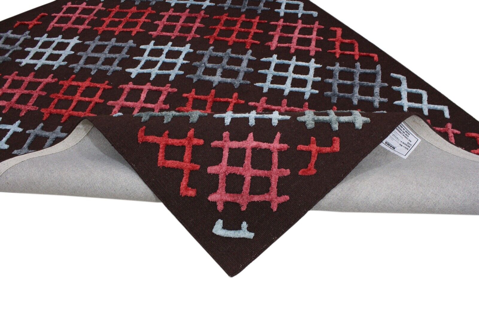 Koberec, tkaný koberec, ručně tkaný kilim, 170x240 cm, Dhurrie, ručně všívaný, 147