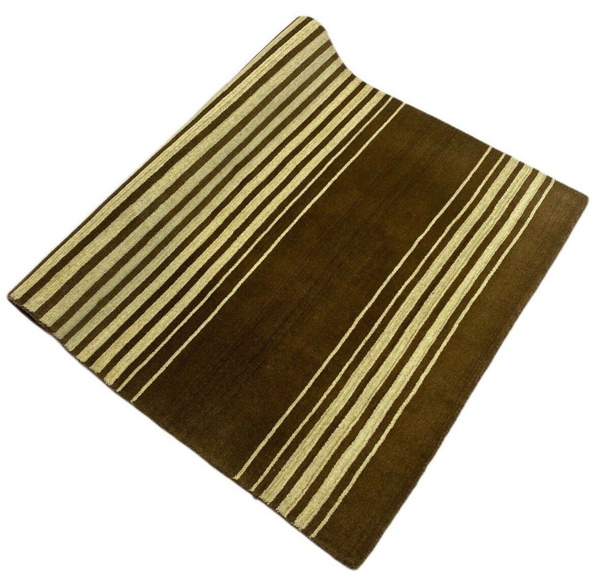 Teppich 100% Wolle Braun Beige lori Handgewebt 120x180 cm Orientteppich S121