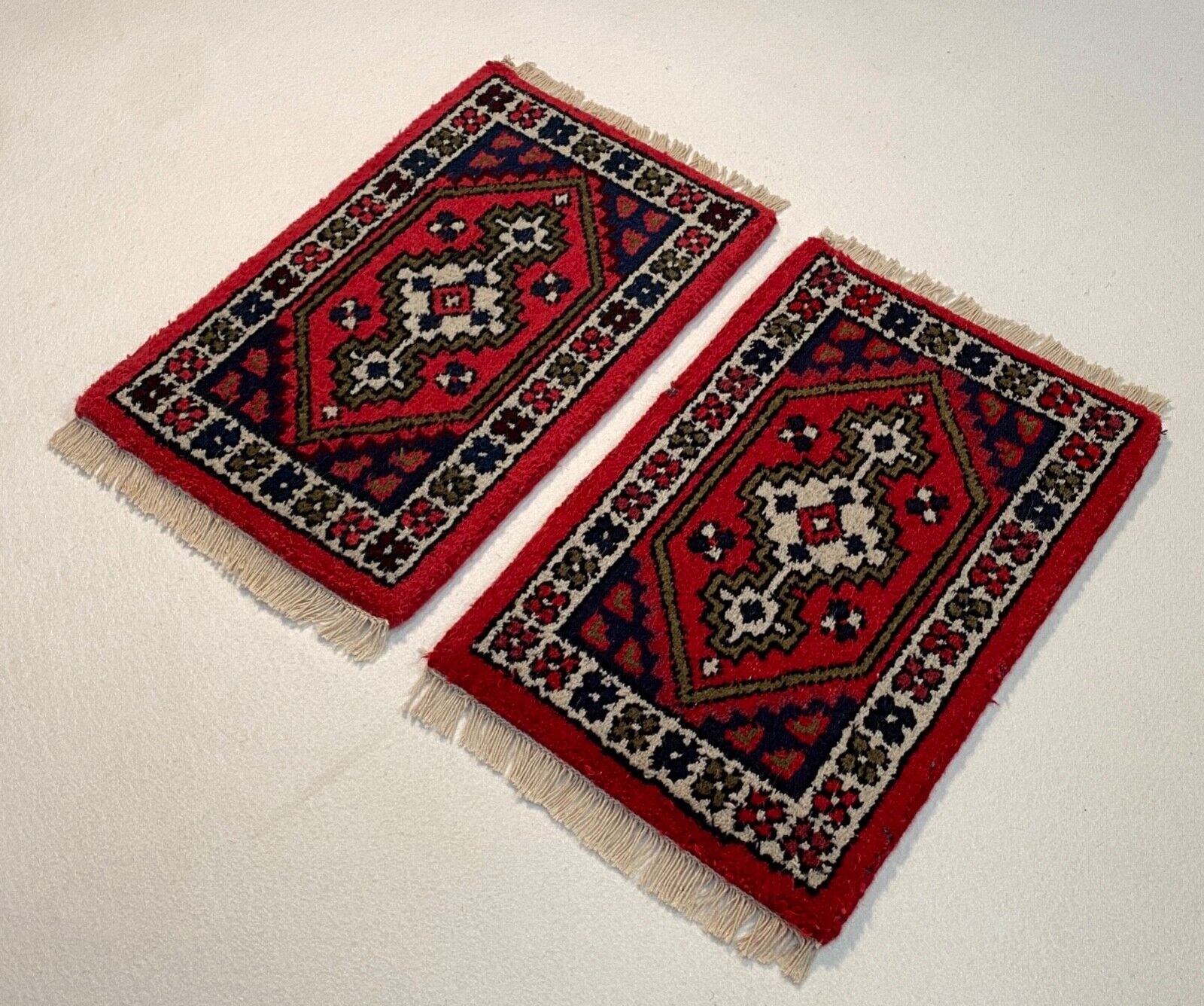 Brücke 40X60 CM Handgeknüpft Automatten Teppich Fußmatten 100% Wolle P26