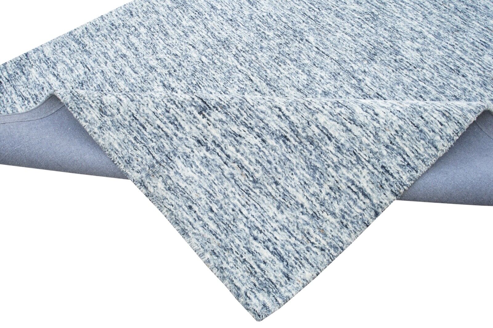 Beige en grijs tapijt, 100% wol, 160 x 230 cm, oosters tapijt, handgetuft, HT259