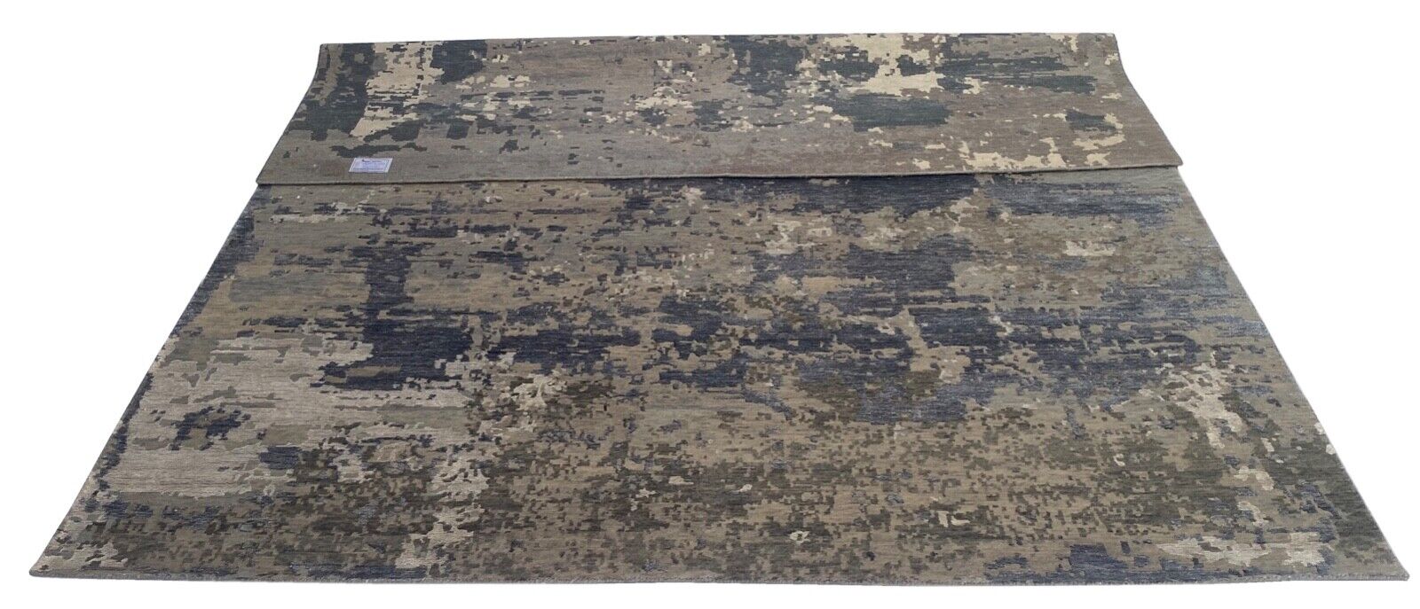 Handgeknüpft Nepal Teppich Einzigartiges Design Bambus seide Wolle 250X300 cm