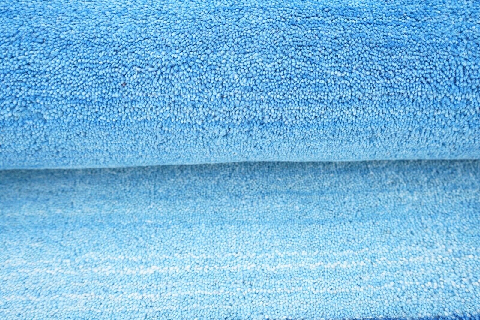 Tappeto blu 100% lana 160x230 cm Tappeto orientale annodato a mano HT354