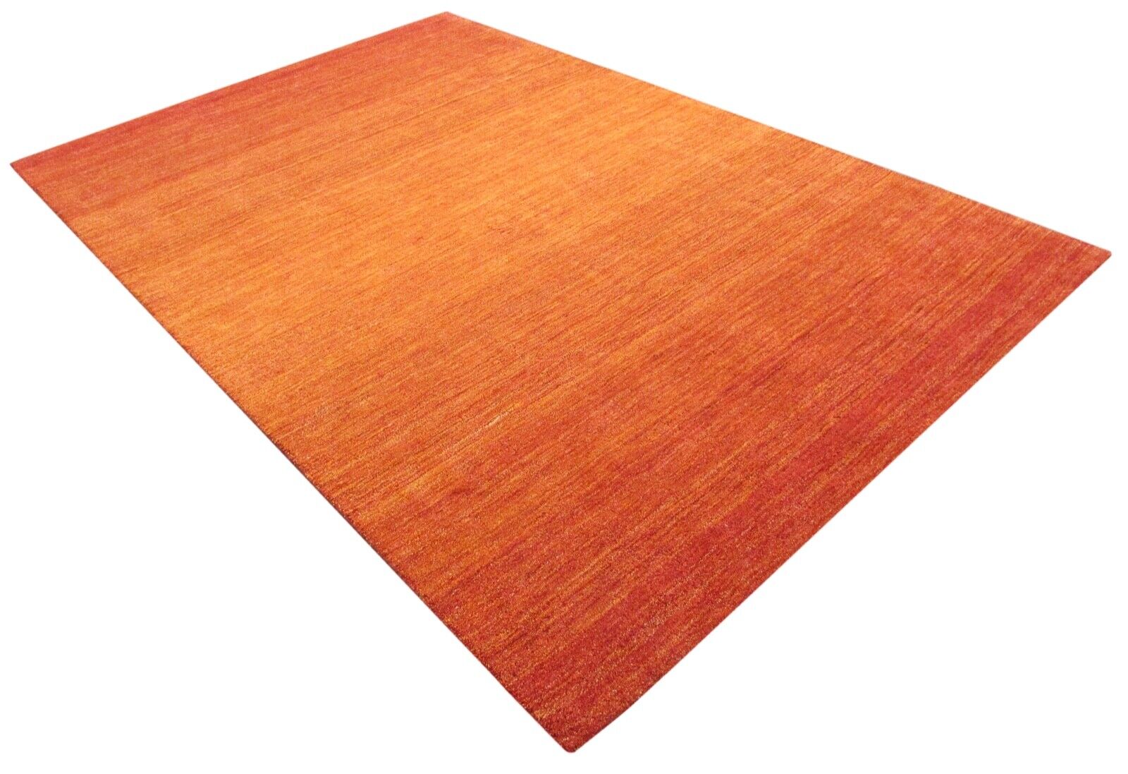 Terrakotta Orange Teppich 200X300 CM 100% Wolle Handgetuftete Designer T902