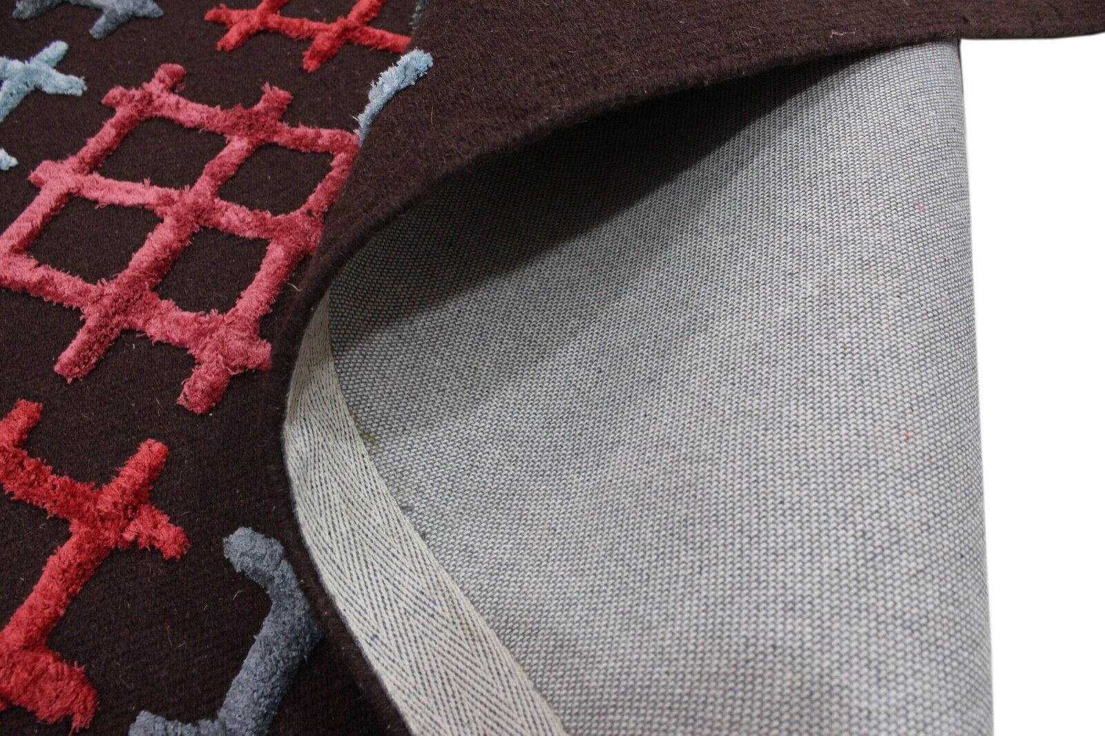 Koberec, tkaný koberec, ručně tkaný kilim, 170x240 cm, Dhurrie, ručně všívaný, 147