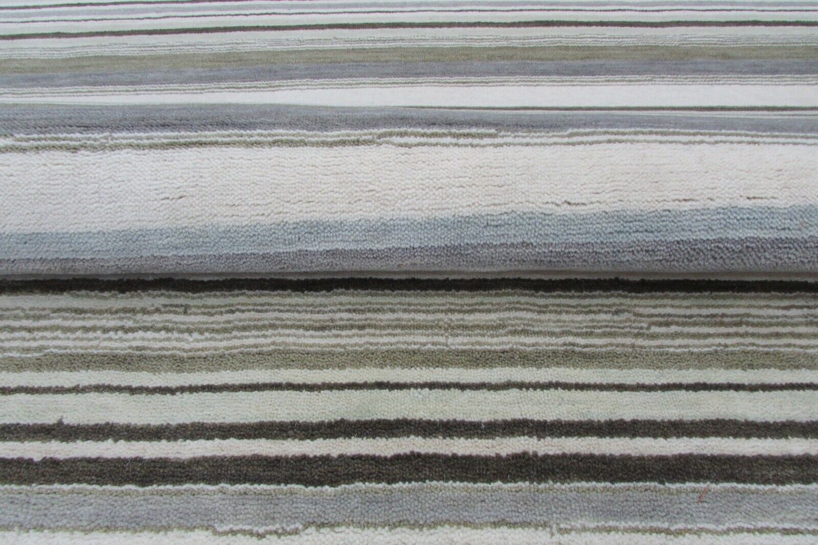 Gabbeh Teppich Grün 100% Wolle Orientteppich Handgefertigt 160X230 CM T872