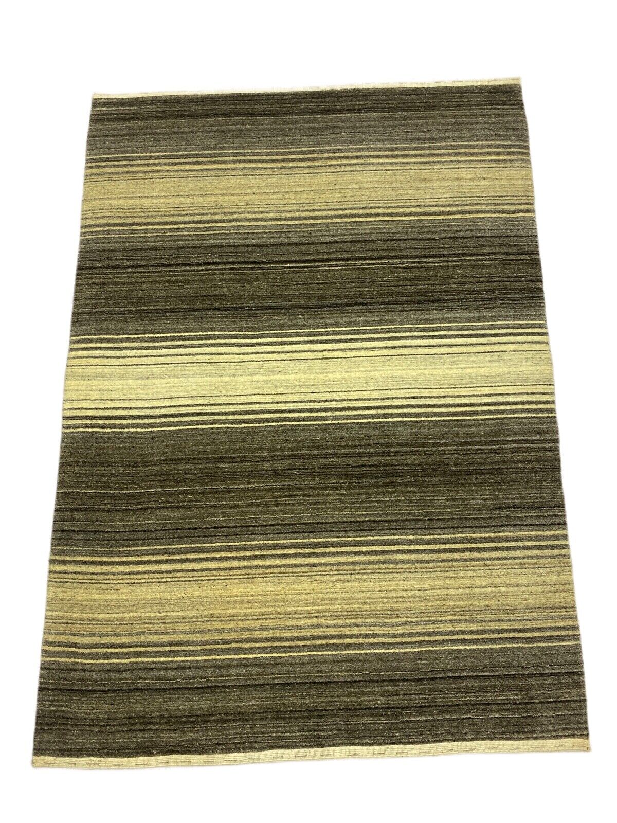 Preproga Gabbeh, rjava in bež, 100 % volna, ročno tkana Lori, 120 x 170 cm, S62