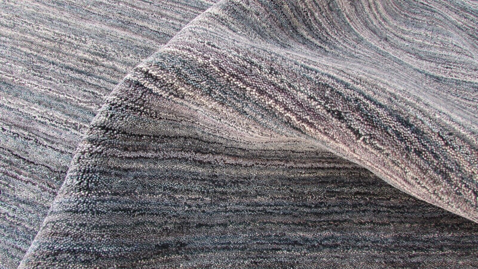 Koberec Gabbeh šedý, 100% vlněný, orientální, ručně vyrobený, 170x240 cm, HL176