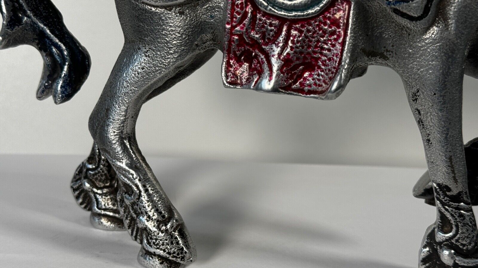 Aluminiumsockel für PFERD Skulptur Deko HORSE Figur STATUE Handgefertig, JIGAR