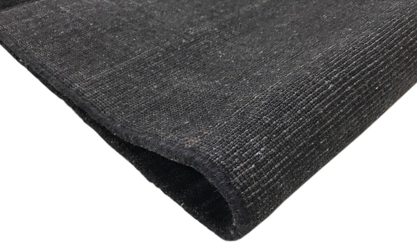 Gabbeh Teppich Schwarz Dunkel Blau Handgefertigt 100% Wolle 200X290 cm G-407