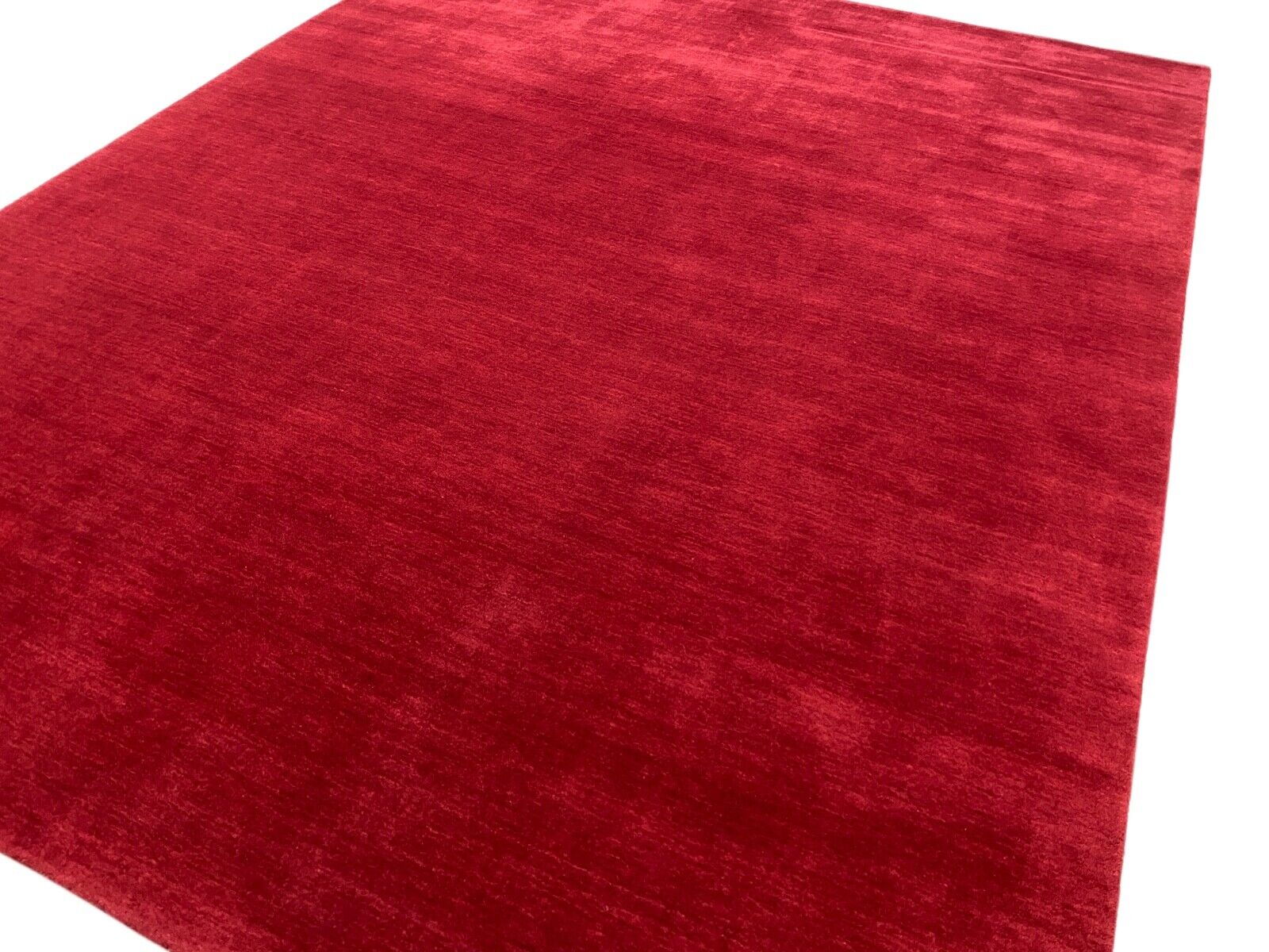 Rot Teppich 100% Wolle Orientteppich Gabbeh Loom Handgefertigt 244X300 CM