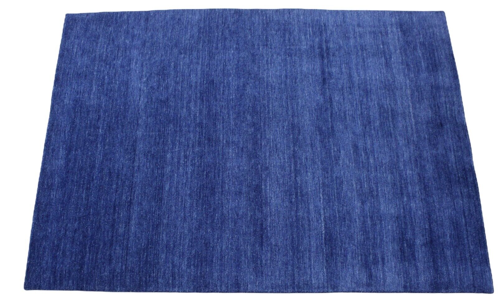 Modra preproga Gabbeh 100 % volna 170 x 235 cm orientalska preproga ročno tkana WR122