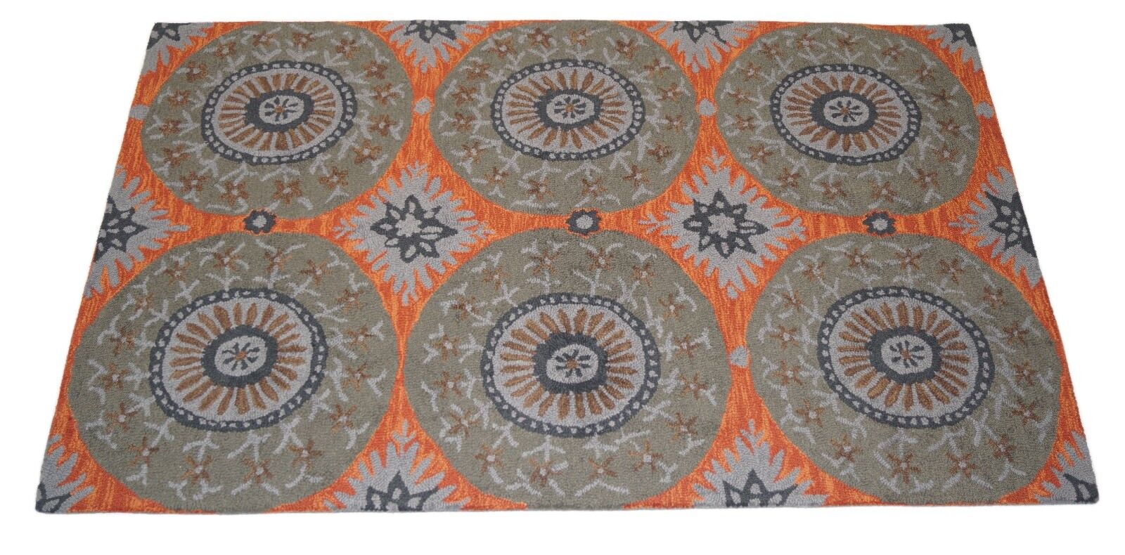 Orientteppich 100% Wolle Designer Teppich 150X240 CM Handarbeit Handgetuftet