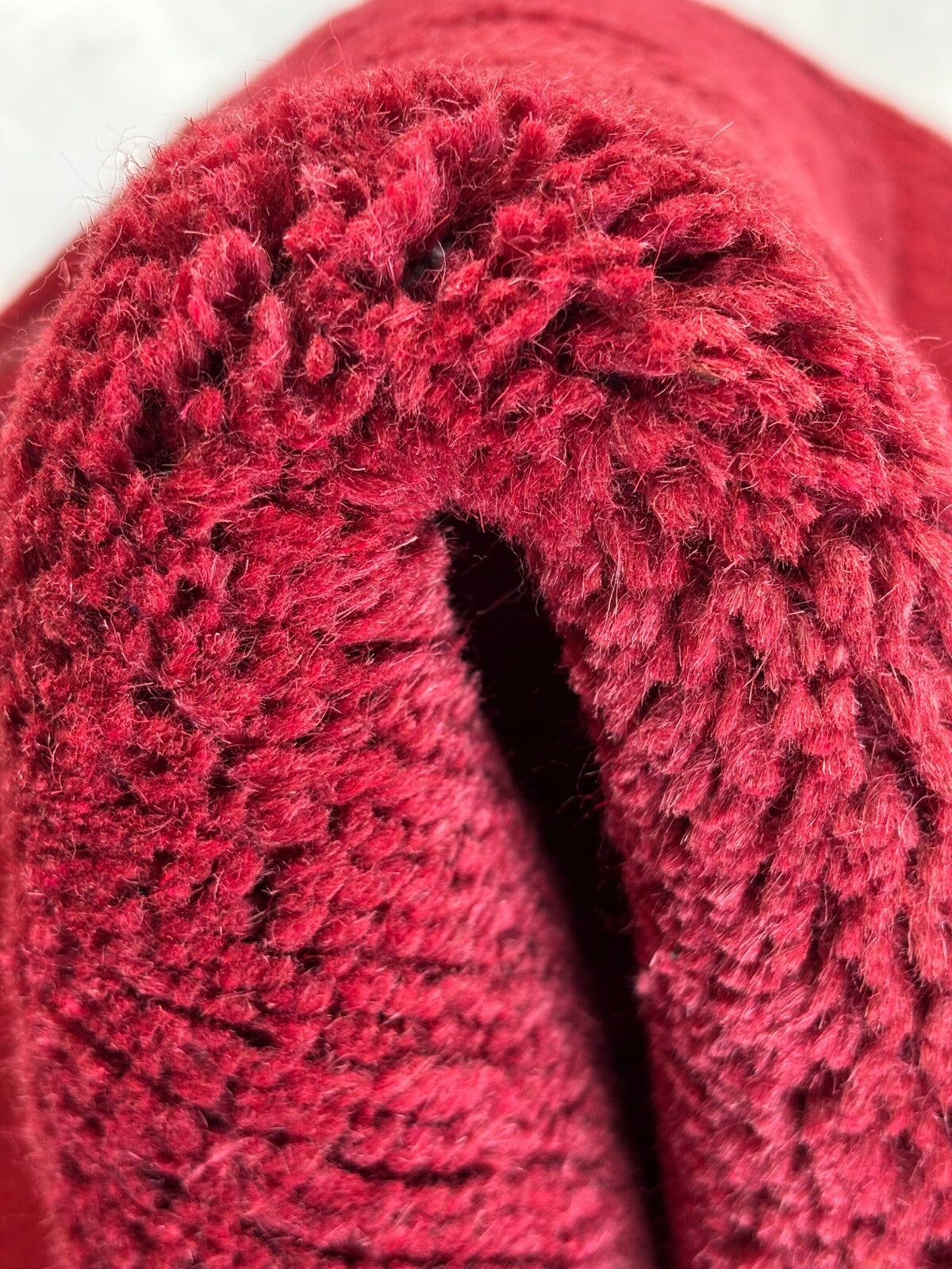 Rot Teppich Indo Nepal Handgeknüpft 100% Wolle 160X230 cm Orientteppich R14B