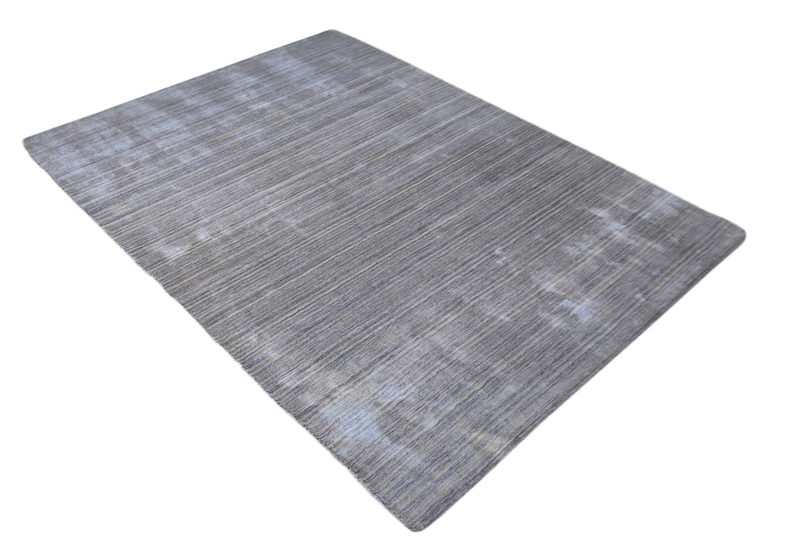 Handgewebter Teppich 200x300  Mehrfarbig  Viskose Glanzoptik  Wohnzimmer SH271