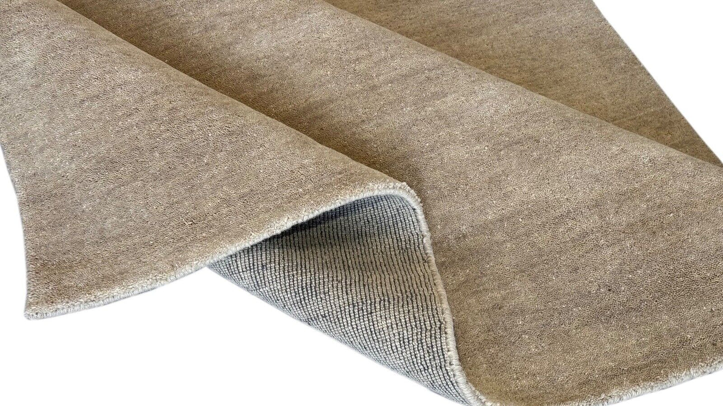 Gabbeh Teppich 100% Wolle Beige Handgefertigt 170X235 cm Orientteppich Pr