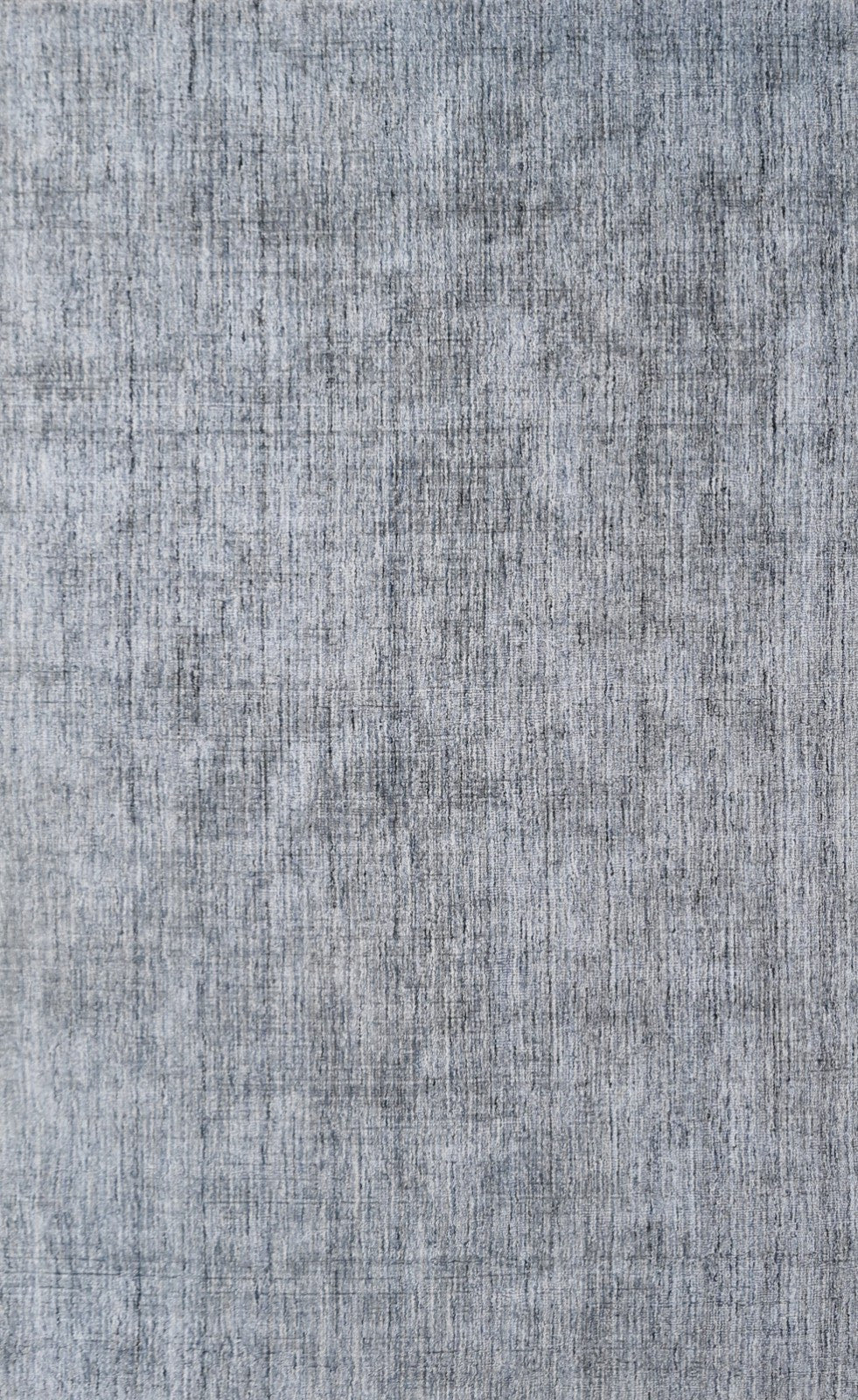 Handgewebter Teppich 120x180 Grau Glanzoptik Leinen Flach Wohnzimmer SH219