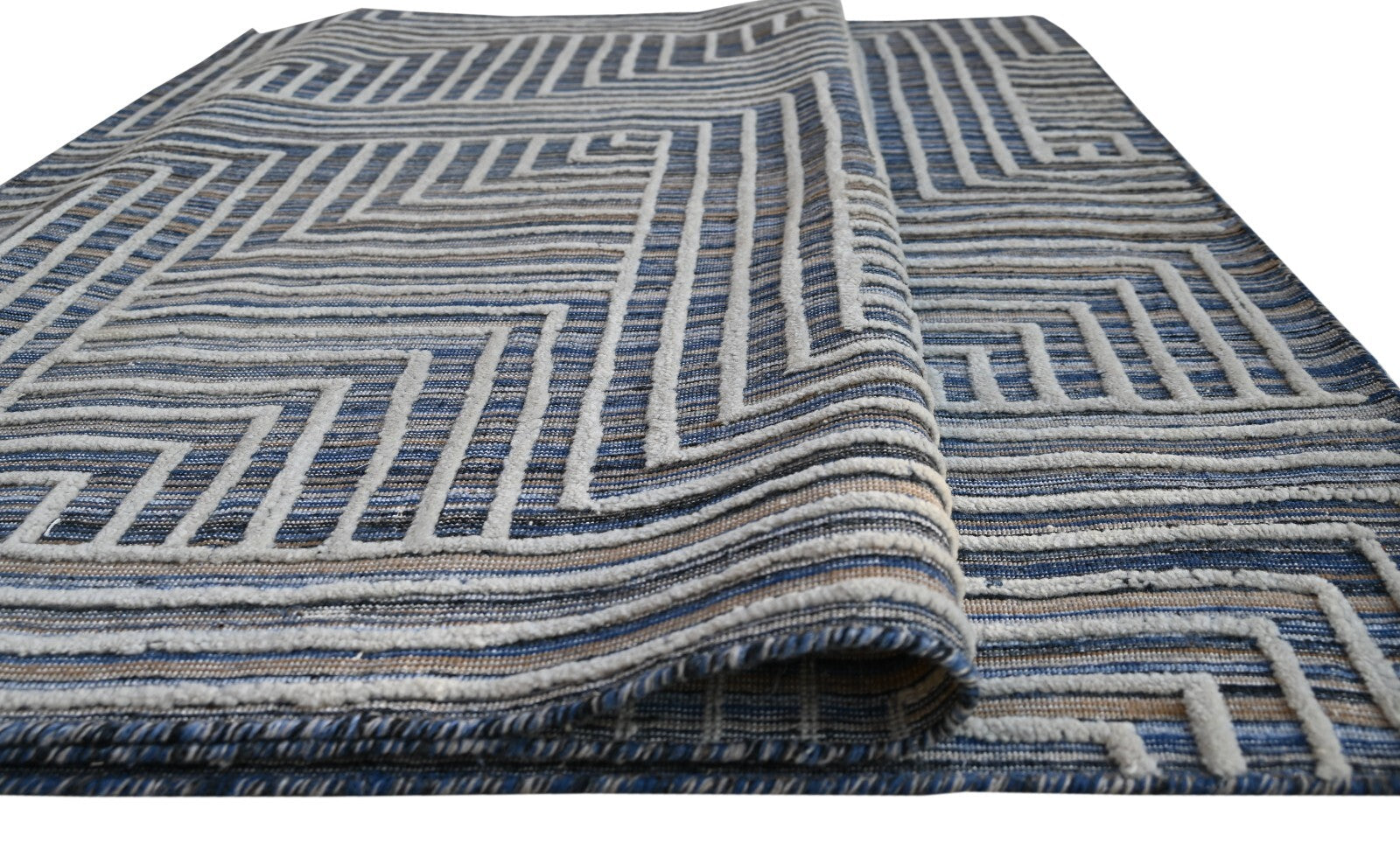 Handgeweven vloerkleed 150x240 cm, gemaakt van glanzend garen met diverse huisdierkleuren, geschikt voor de woonkamer SH724