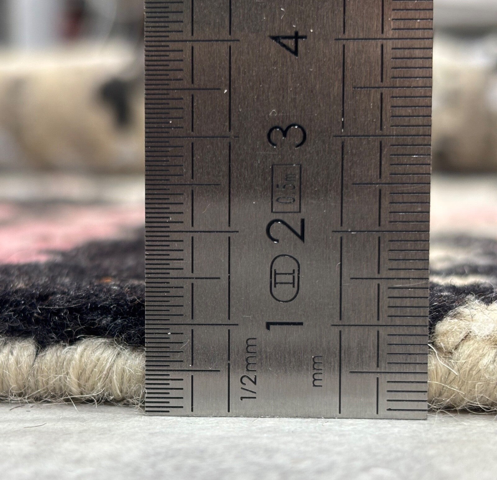 Handgeknüpft  Teppich Einzigartiges Design Bambus seide Wolle 168X236 cm  ST922