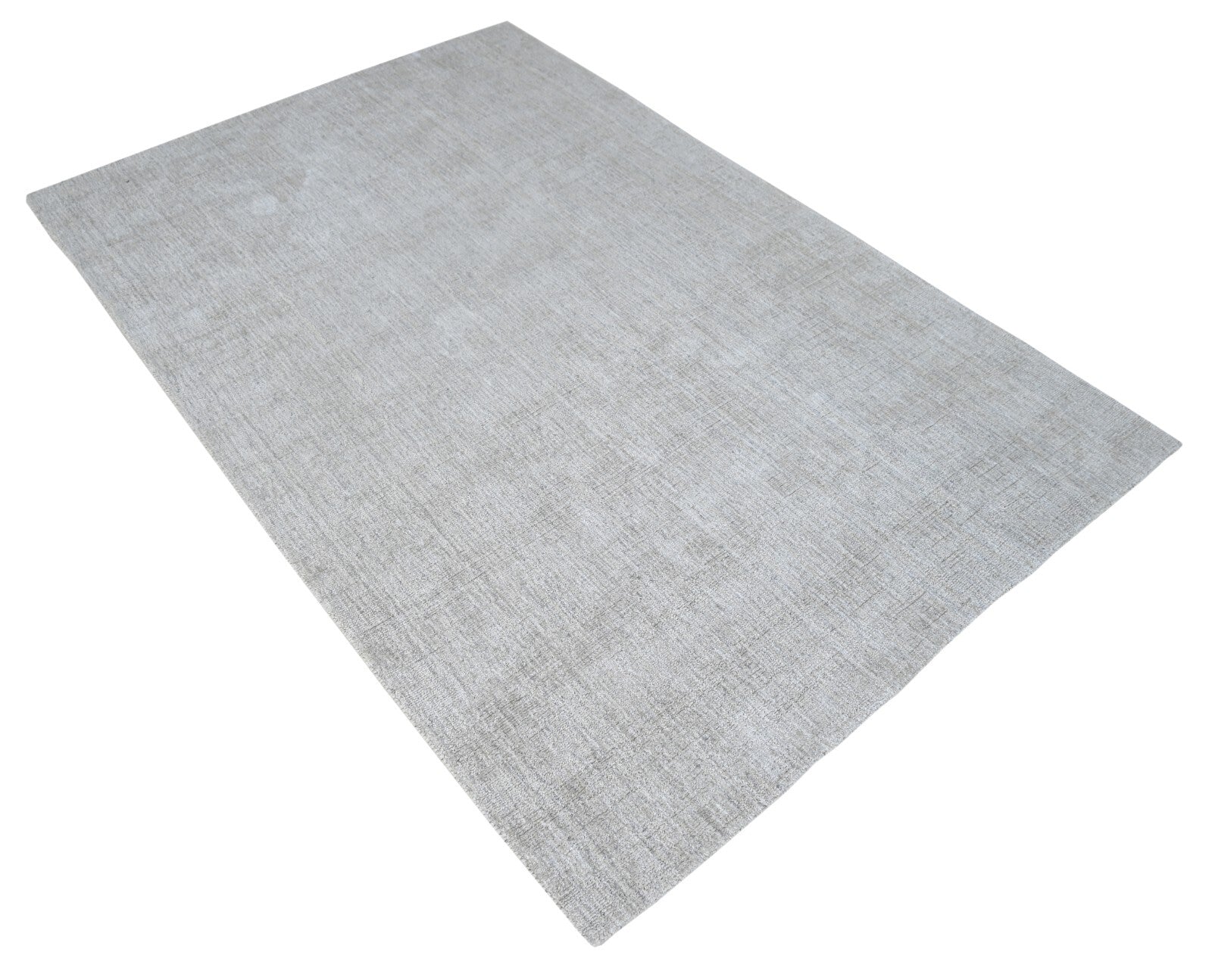 Ръчно тъкан килим 120x180 Бежов гланциран ленен плосък хол SH254