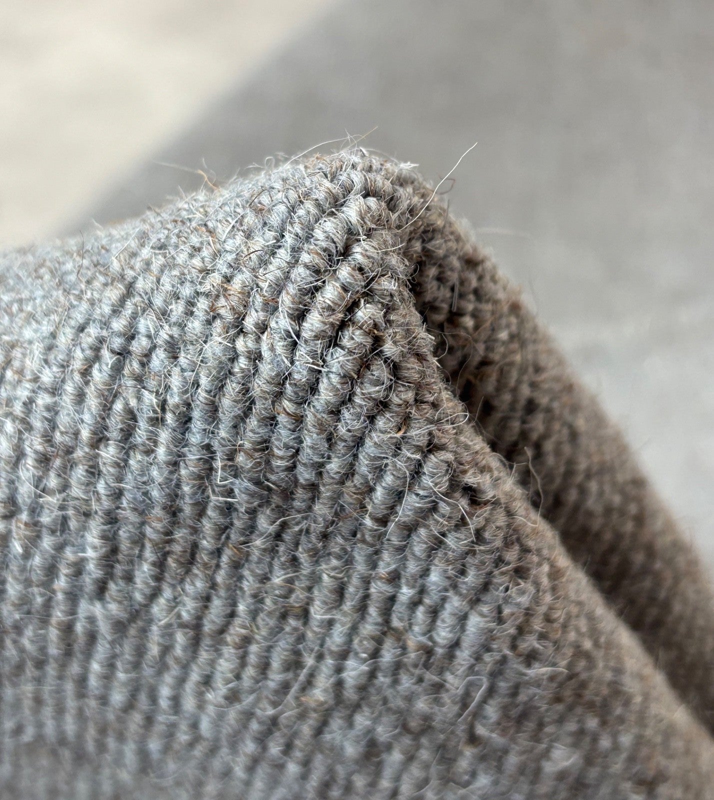 160x230 cm Kilim Teppich Handgewebt Flachgewebe Grau 100% wolle