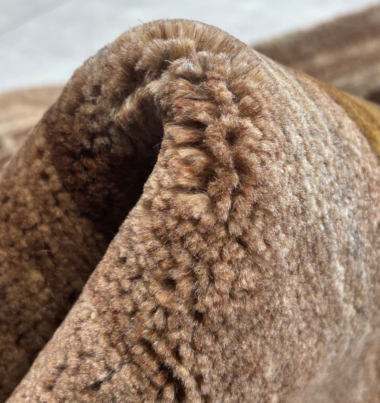 Orientteppich Handgeknüpft 100%  Wolle Gabbeh Modern Muster 125x185 cm