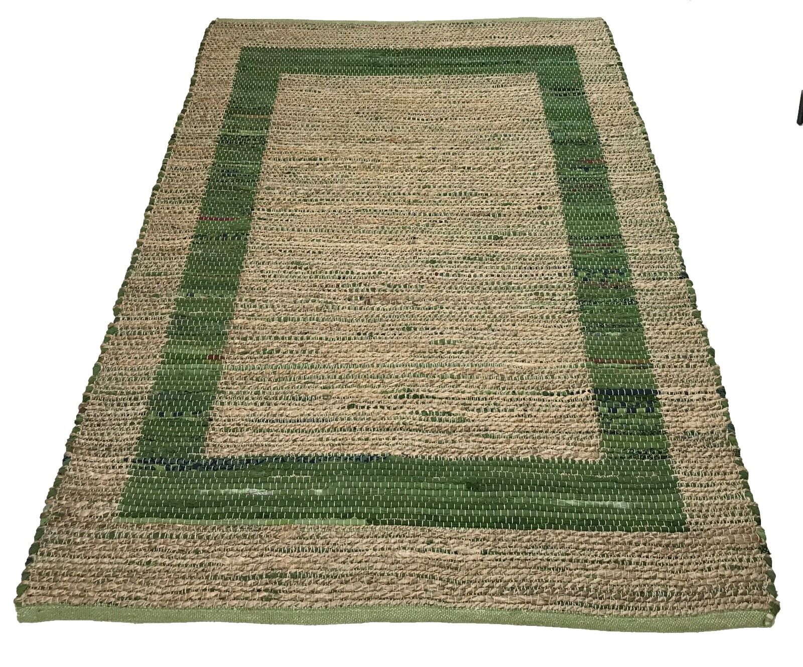 Beidseitig Nutzbar Chindi Kelim Durry Teppich Handgearbeiteter, 4 Größen Dhurrie