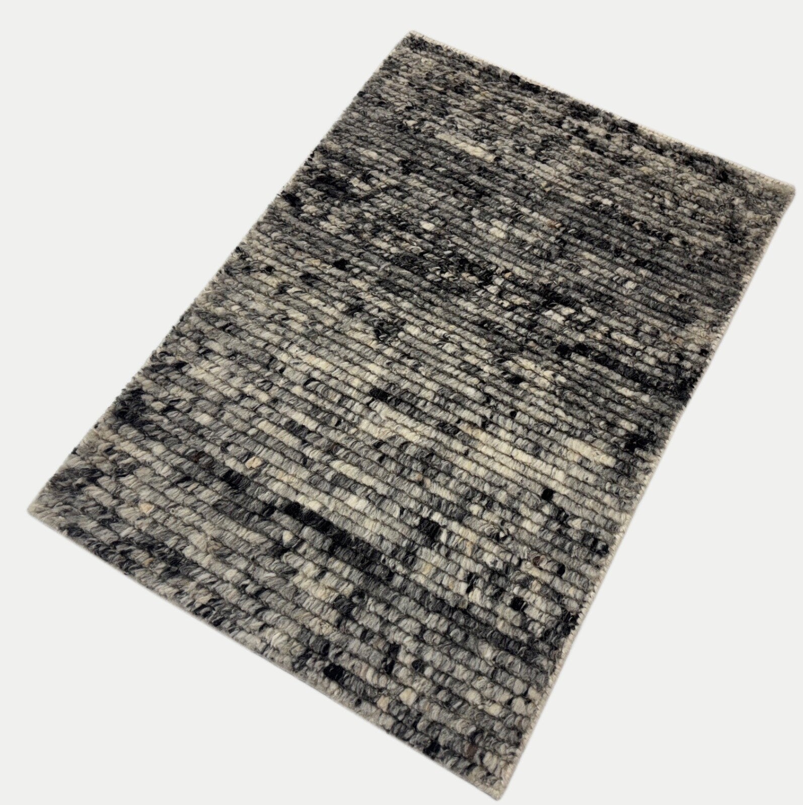 Ručně vázaný vlněný koberec 60x90cm 100% vlna Moderní design Vícebarevná BCI80