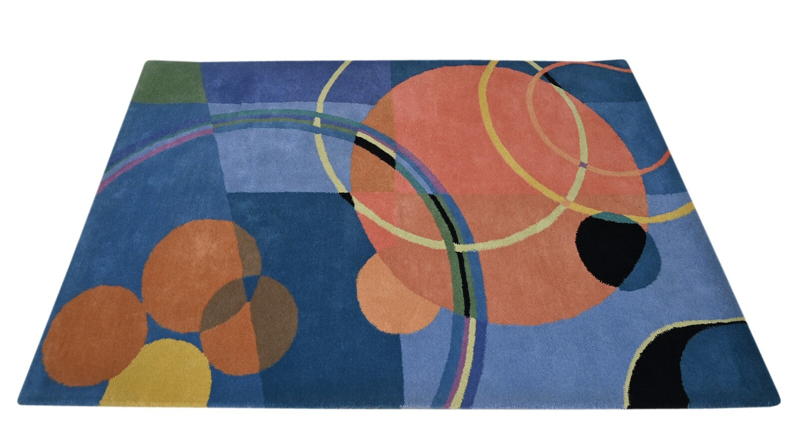 Handgetufteter Wolle teppich 150x240 multi  Modern Wohnzimmer SH236