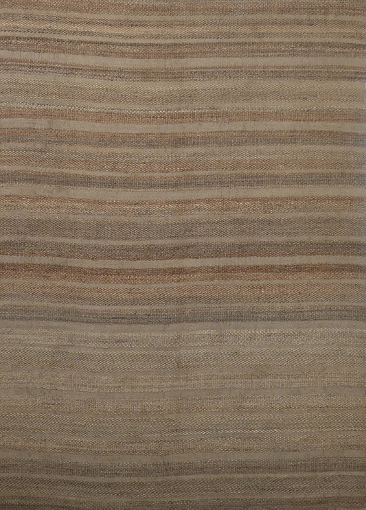 Bunter Wollteppich 250x300 cm Handgefertigt Modern Natur Teppich sh186
