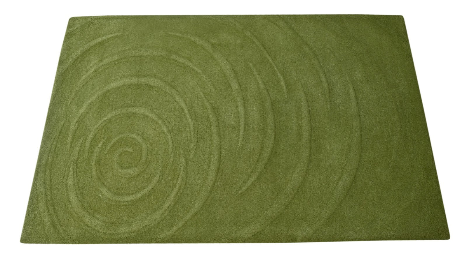 Handgetufteter Wolle teppich 150x240 Grün  Modern Wohnzimmer SH212