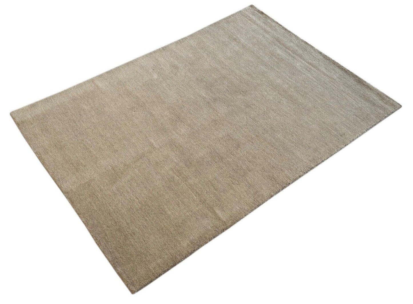 Gabbeh Teppich 100% Wolle Beige Handgefertigt 170X235 cm Orientteppich Pr