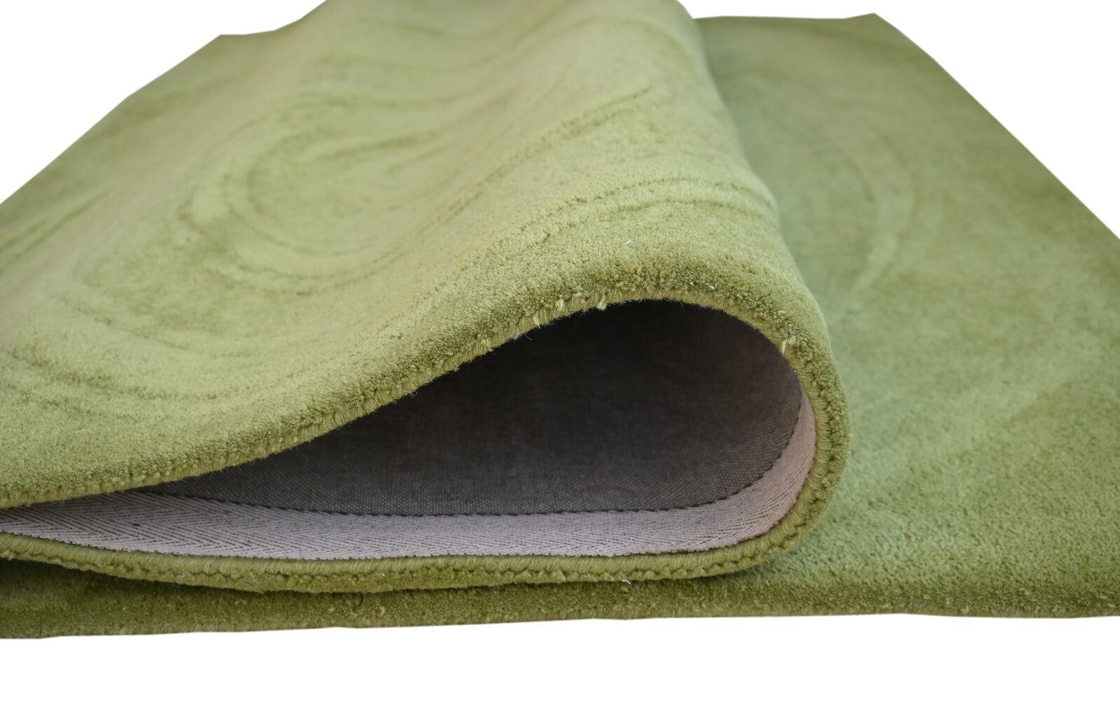 Handgetufteter Wolle teppich 150x240 Grün  Modern Wohnzimmer SH212