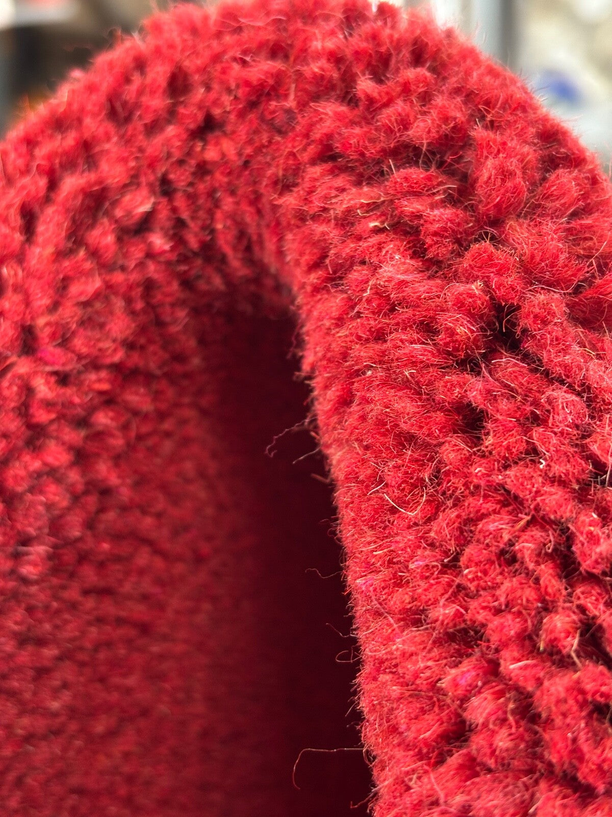 Rot Teppich Indo Nepal Handgeknüpft 100% Wolle 160X230 cm Orientteppich R21B