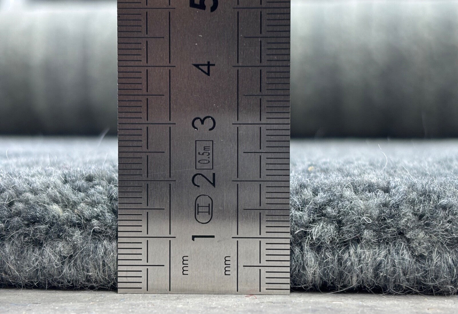 Indonéský ručně vázaný vlněný koberec 170x240 cm – přírodní barvy, šedá směs - IN2022