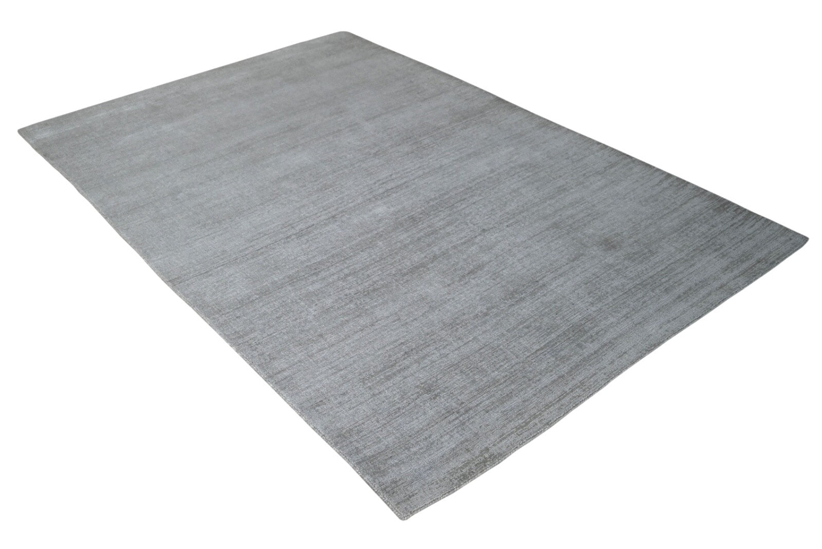 Kézzel szőtt szőnyeg 150x240 szürke fényes hatású viszkóz lapos nappali SH113