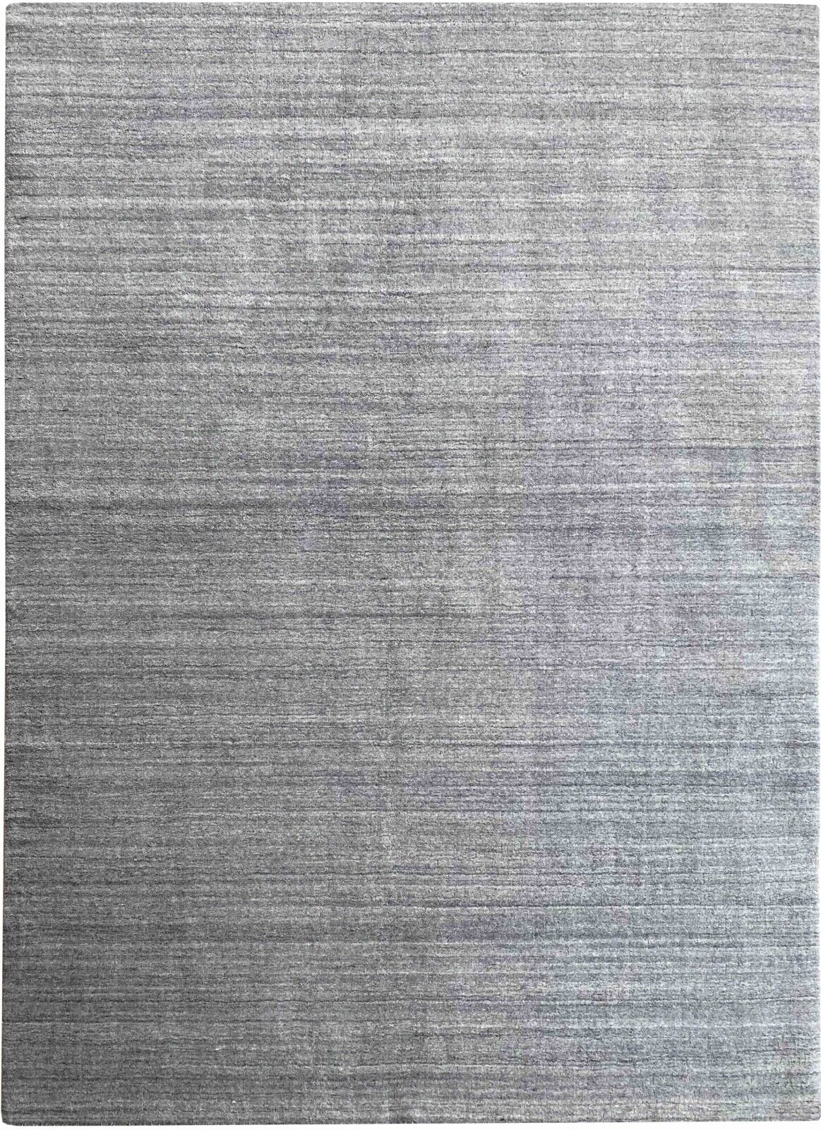 Handgewebter PET Garn Teppich Grau Umweltfreundlicher für Innen und Außenbereich