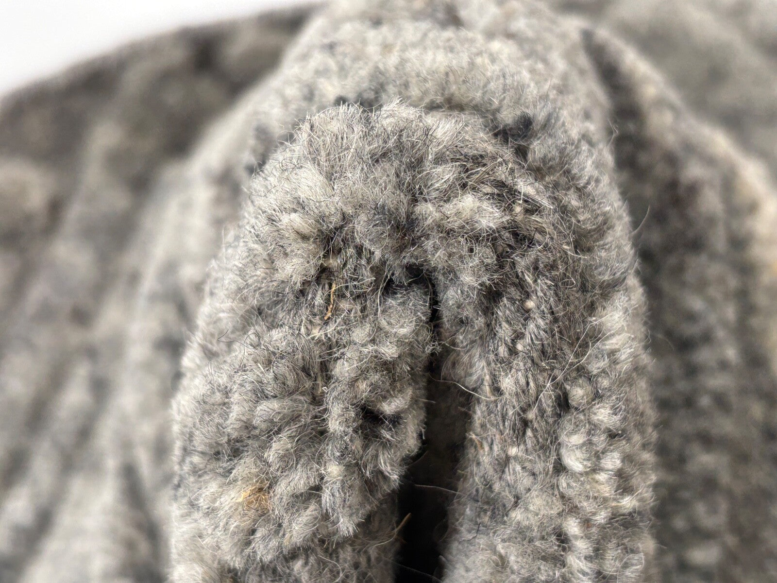 Handgefertigte Kilim Dhurry Teppich 60x90 cm  Grau  100% Wolle DWD805