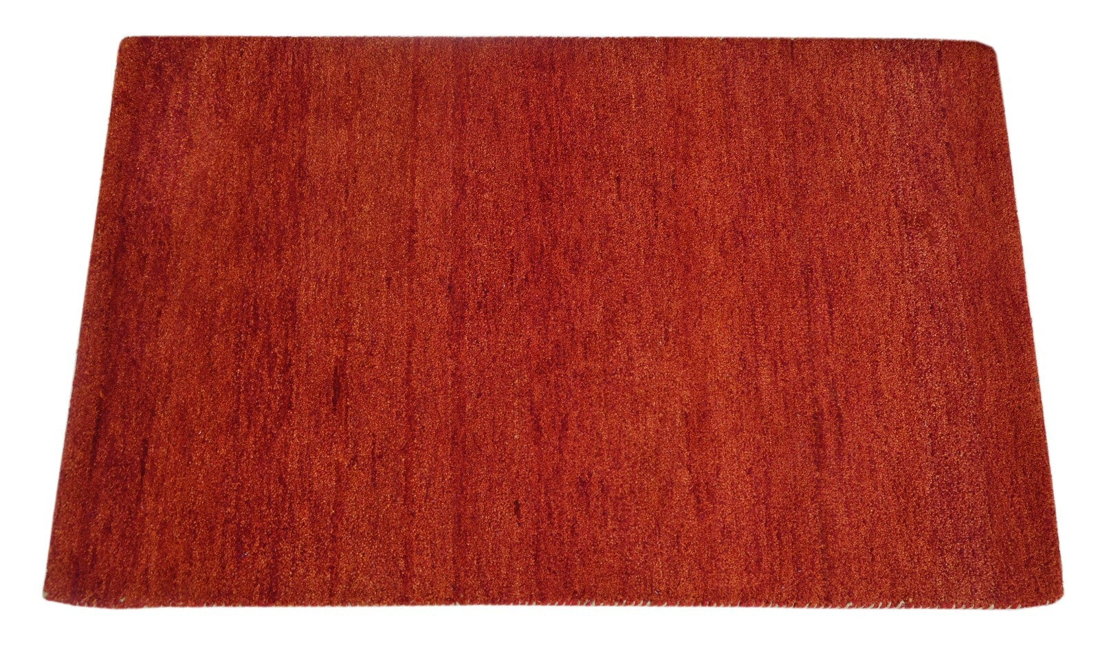 Moderna ročno vozlana volnena preproga za dnevno sobo v vintage barvi rjave barve, dimenzije 90x150, SH247