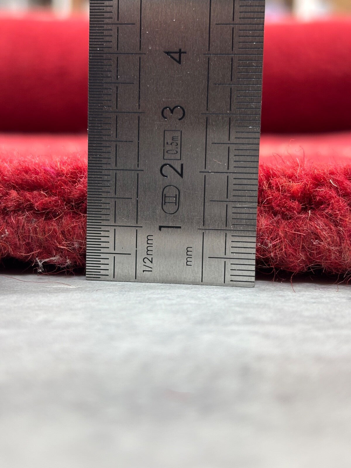 Rot Teppich Indo Nepal Handgeknüpft 100% Wolle 160X230 cm Orientteppich R55B