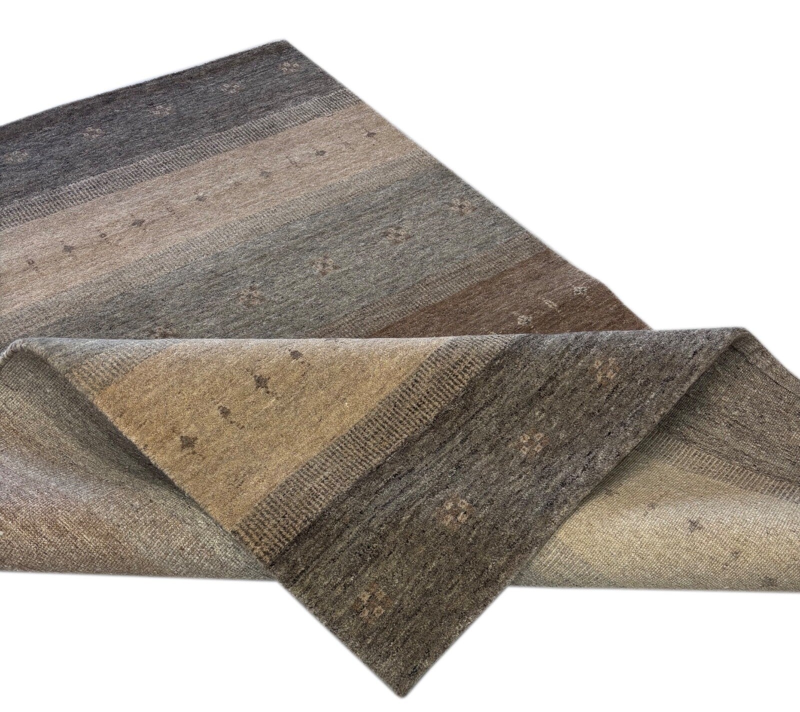 Handgeknüpft Orientteppich 170x240  Wolle Teppich Klassisch Design st64