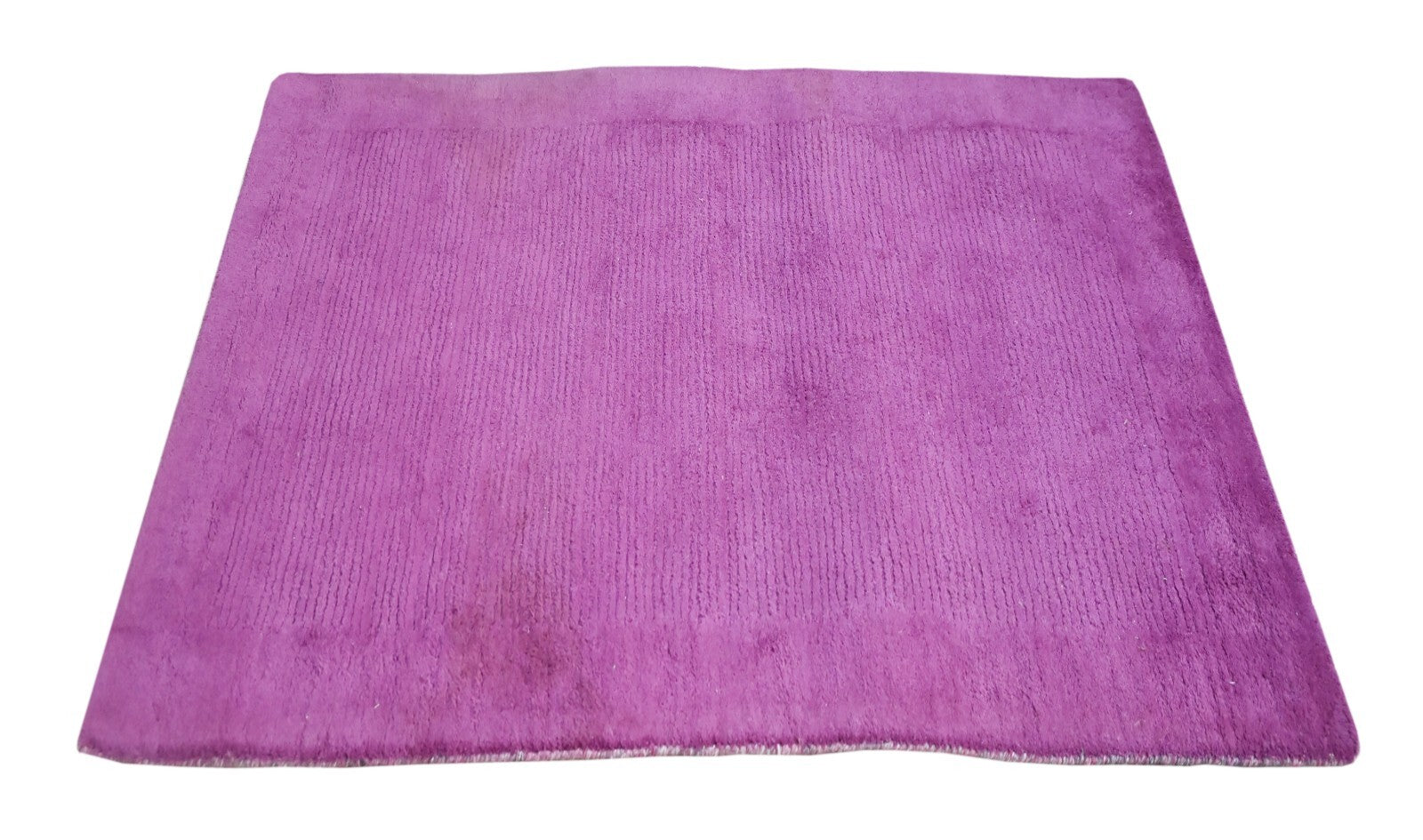 Handgetufteter Wolle teppich 120x180 Lila Modern Wohnzimmer SH238