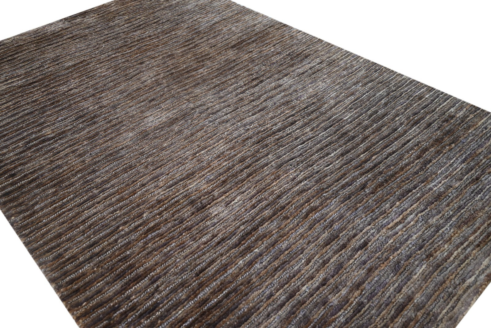 Modernes Handgeknüpfter Jute 150x240 Vintage natürlich  Wohnzimmer Teppich SH182