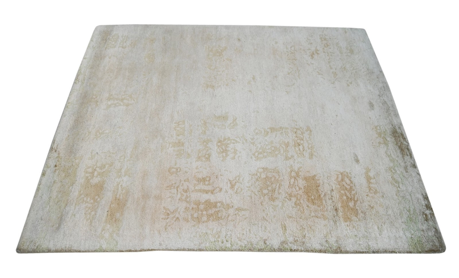 Handgetufteter Viskose teppich 150x240 dark beige  Modern Wohnzimmer SH234