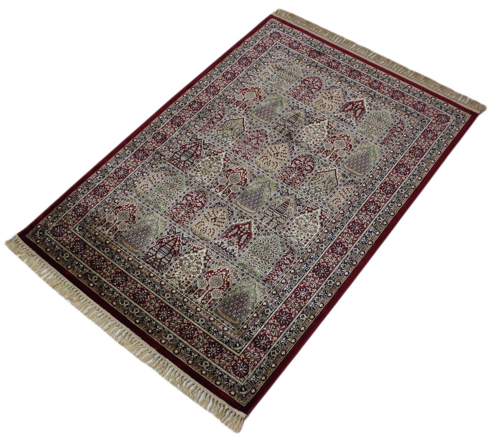 Teppich Kaschmir Design Viskose, Seiden Effekt Luxuriöser Orientteppich 150x210