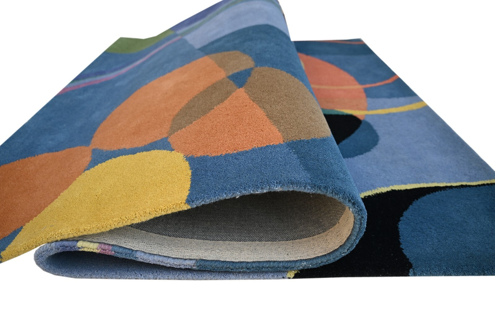 Handgetufteter Wolle teppich 150x240 multi  Modern Wohnzimmer SH236